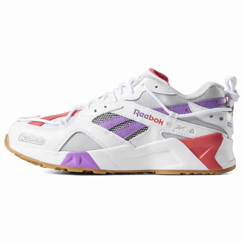 Reebok Aztrek R58 Tenisky Damske - Biele/Nachový WI5816BS